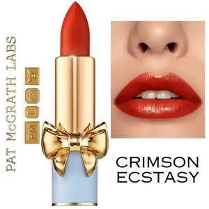 NEW Pat McGrath SatinAllure™ Lipstick Shade Crimson Ecstasy